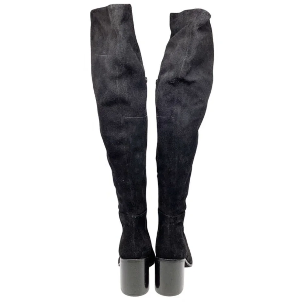 Seychelles Women's Black Soft Suede Over The Knee Boots Size 10‎